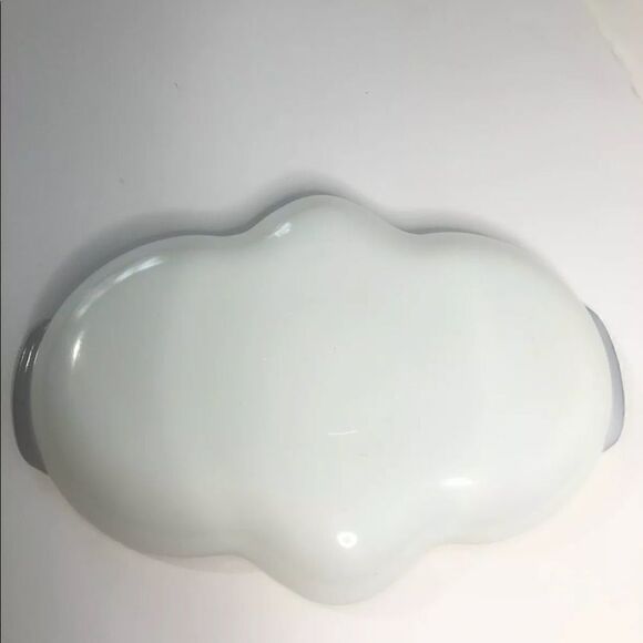 mid century modern anchor hocking fire-king relish dish with gold trim fall - Picture 8 of 8